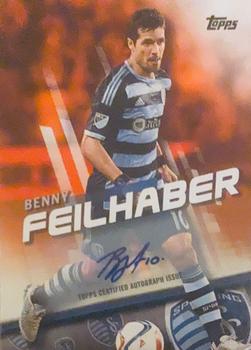 2016 Topps MLS - Base Autographs Orange #31 Benny Feilhaber Front