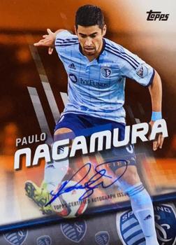 2016 Topps MLS - Base Autographs Orange #88 Paulo Nagamura Front