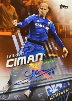 2016 Topps MLS - Base Autographs Orange #104 Laurent Ciman Front