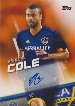 2016 Topps MLS - Base Autographs Orange #117 Ashley Cole Front