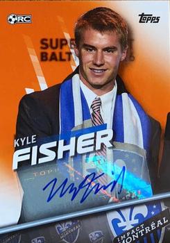 2016 Topps MLS - Base Autographs Orange #140 Kyle Fisher Front