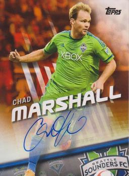 2016 Topps MLS - Base Autographs Orange #149 Chad Marshall Front