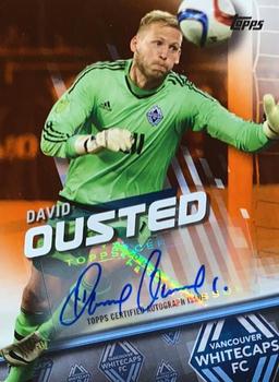 2016 Topps MLS - Base Autographs Orange #154 David Ousted Front