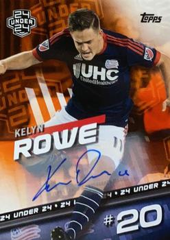 2016 Topps MLS - Base Autographs Orange #176 Kelyn Rowe Front