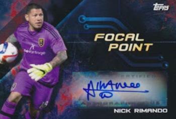 2016 Topps MLS - Focal Point Autographs Red #FPA-NR Nick Rimando Front