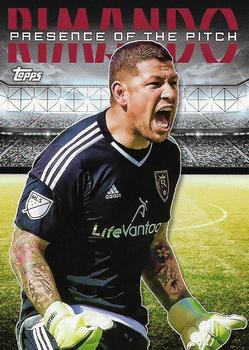 2016 Topps MLS - Presence of the Pitch #PP-NR Nick Rimando Front