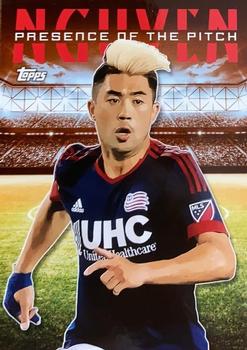 2016 Topps MLS - Presence of the Pitch Orange #PP-LN Lee Nguyen Front