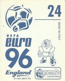 1996 Merlin's Euro 96 Stickers #24 Steve Stone Back