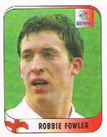 1996 Merlin's Euro 96 Stickers #30 Robbie Fowler Front