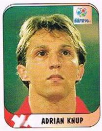 1996 Merlin's Euro 96 Stickers #45 Adrian Knup Front