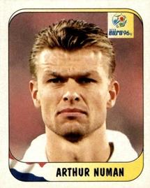 1996 Merlin's Euro 96 Stickers #58 Arthur Numan Front