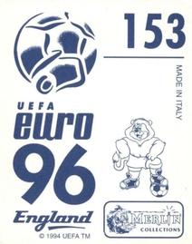 1996 Merlin's Euro 96 Stickers #153 Di Meco Back