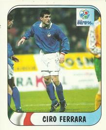 1996 Merlin's Euro 96 Stickers #209 Ciro Ferrara Front