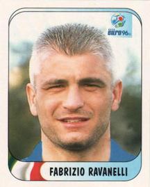1996 Merlin's Euro 96 Stickers #222 Fabrizio Ravanelli Front