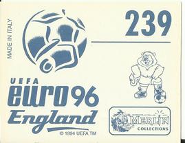 1996 Merlin's Euro 96 Stickers #239 Old Trafford Back