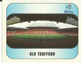 1996 Merlin's Euro 96 Stickers #239 Old Trafford Front