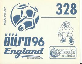 1996 Merlin's Euro 96 Stickers #328 Sheffield Emblem Back