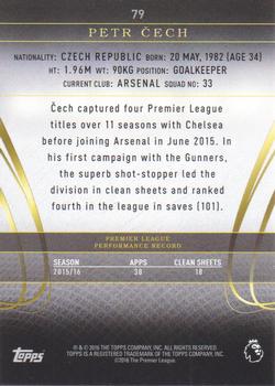 2016 Topps Premier Gold #79 Petr Cech Back