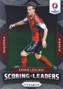 2016 Panini Prizm UEFA Euro - Scoring Leaders #19 Ermir Lenjani Front