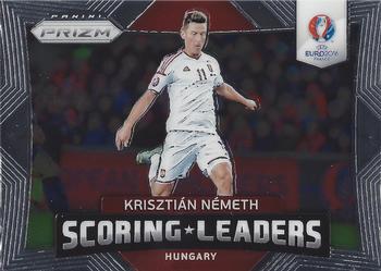 2016 Panini Prizm UEFA Euro - Scoring Leaders #23 Krisztian Nemeth Front