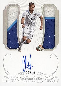 2015-16 Panini Flawless - Dual Patch Autographs #DA-CD Clint Dempsey Front