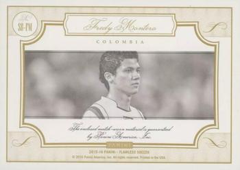 2015-16 Panini Flawless - Sole of the Game Relics #SG-FM Fredy Montero Back