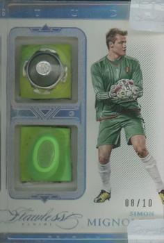 2015-16 Panini Flawless - Studs #S-SM Simon Mignolet Front
