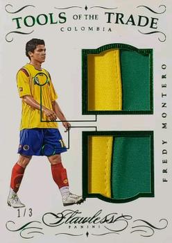 2015-16 Panini Flawless - Tools of the Trade Relics Emerald #TT-FM Fredy Montero Front