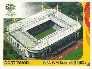 2006 Panini World Cup Stickers #9 Dortmund Stadium Front