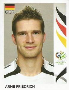 2006 Panini World Cup Stickers #20 Arne Friedrich Front