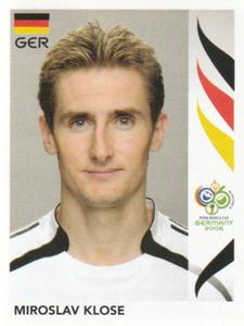 2006 Panini World Cup Stickers #33 Miroslav Klose Front