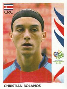 2006 Panini World Cup Stickers #45 Christian Bolanos Front
