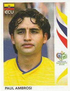 2006 Panini World Cup Stickers #77 Paul Ambrosi Front