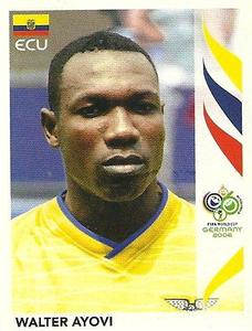 2006 Panini World Cup Stickers #82 Walter Ayovi Front