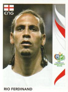 2006 Panini World Cup Stickers #99 Rio Ferdinand Front