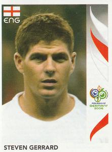 2006 Panini World Cup Stickers #105 Steven Gerrard Front