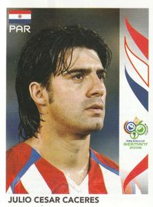 2006 Panini World Cup Stickers #115 Julio Cesar Caceres Front