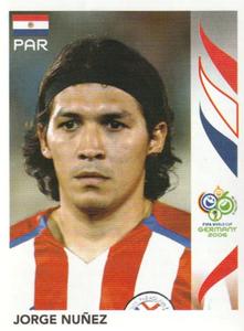 2006 Panini World Cup Stickers #119 Jorge Nunez Front