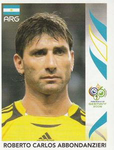 2006 Panini World Cup Stickers #171 Roberto Abbondanzieri Front