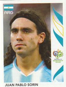 2006 Panini World Cup Stickers #182 Juan Pablo Sorin Front
