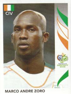 2006 Panini World Cup Stickers #196 Marco Zoro Front