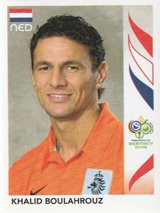 2006 Panini World Cup Stickers #229 Khalid Boulahrouz Front