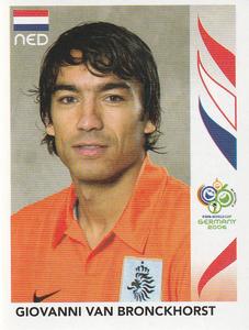 2006 Panini World Cup Stickers #234 Giovanni Van Bronckhorst Front