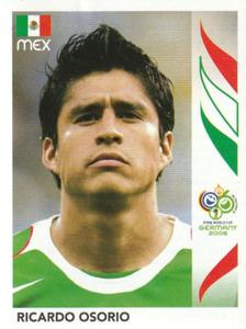 2006 Panini World Cup Stickers #255 Ricardo Osorio Front