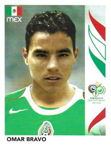 2006 Panini World Cup Stickers #261 Omar Bravo Front