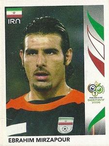 2006 Panini World Cup Stickers #265 Ebrahim Mirzapour Front