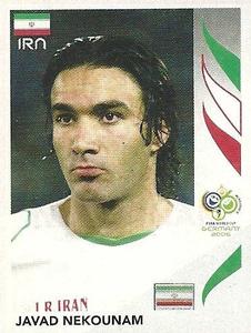 2006 Panini World Cup Stickers #269 Javad Nekounam Front