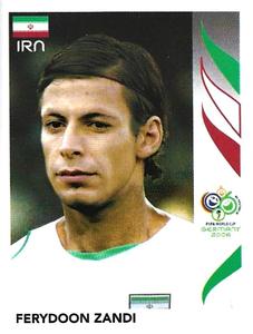 2006 Panini World Cup Stickers #277 Ferydoon Zandi Front