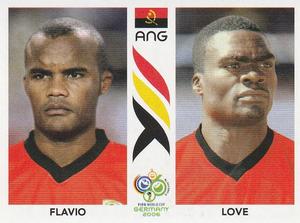 2006 Panini World Cup Stickers #309 Flavio / Love Front