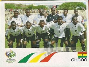 2006 Panini World Cup Stickers #312 Ghana Front